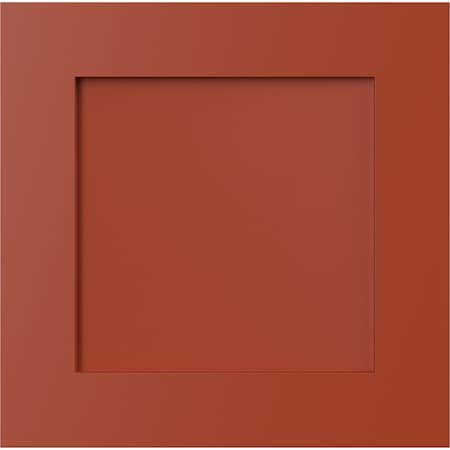 Ekena Millwork 12"W x 12"H True Fit PVC Flat Panel Shutters Sample, Colorful Leaves SAMPLE-TFPFPCL